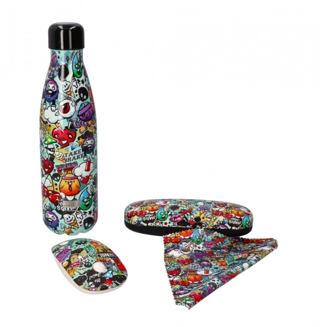 Stylowy design z motywem graffiti
