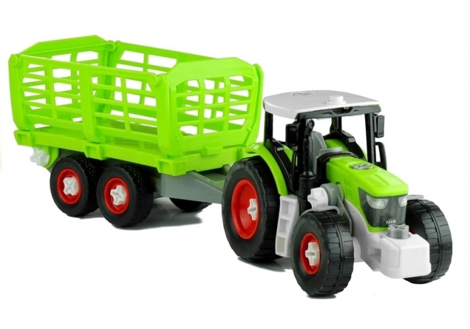 Traktor do rozbierania z przyczepą 43 cm