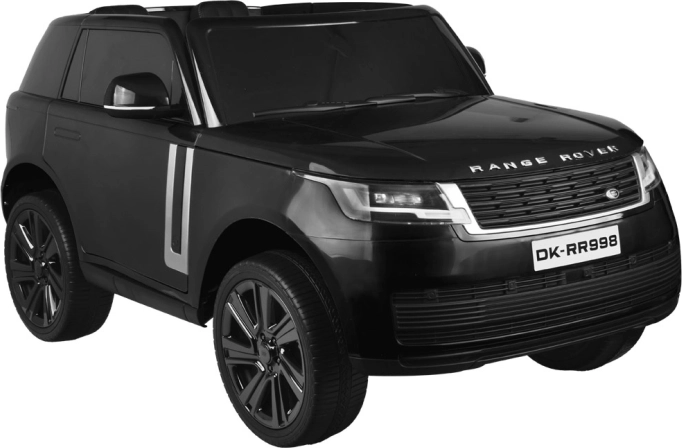 Dziecięcy elektryczny samochód Range Rover 4x4 z wyświetlaczem i pilotem – czarny