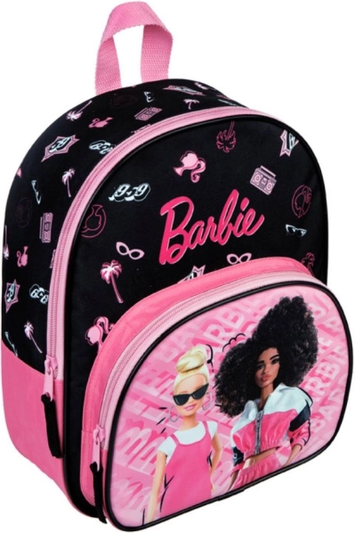 Dziecięcy plecak Barbie różowo-czarny