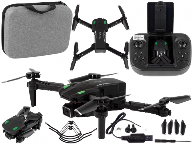 Latający dron Camera Black App