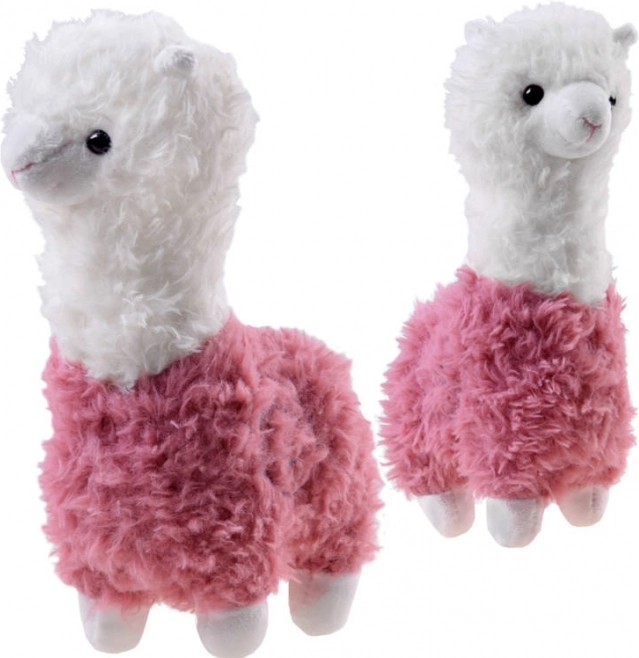 Pluszowa alpaka – mięciutka lama 28 cm – Różowa