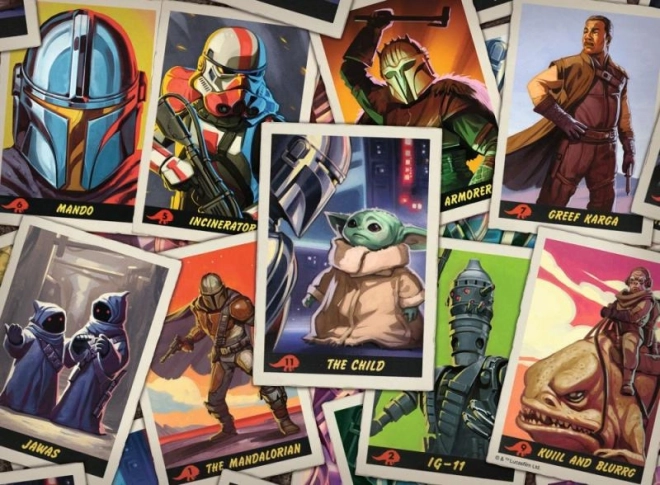 Puzzle Star Wars: The Mandalorian - Baby Yoda 500 elementów