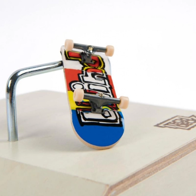 Tech Deck - drewniana rampa