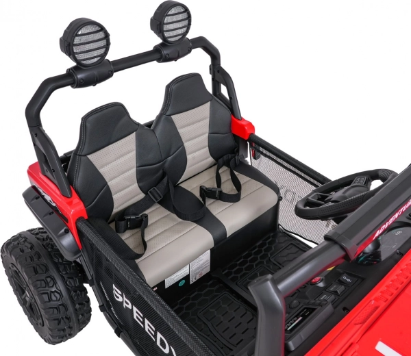 Komfort i bezpieczeństwo dla dwóch pasażerów