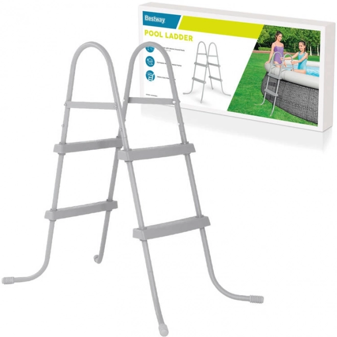 Bestway metalowa drabina do basenu 84 cm