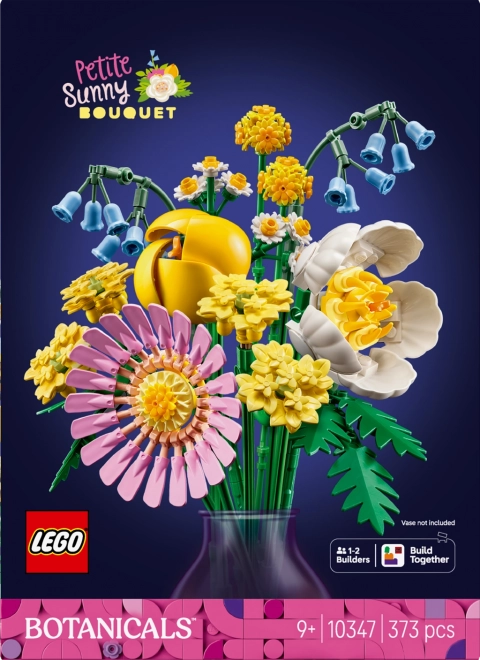 LEGOae 10347 BOTANICALS Delikatny Bukiet Słoneczny