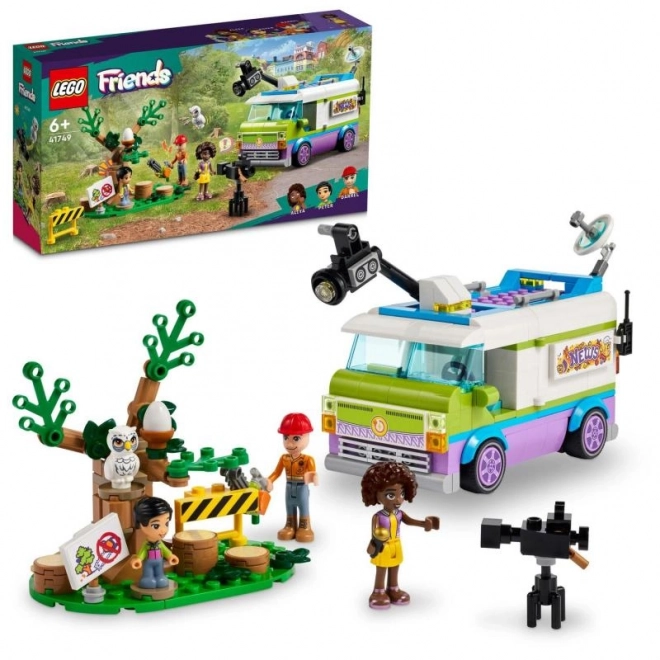 LEGOae Friends 41749 Furgonetka Dziennikarska