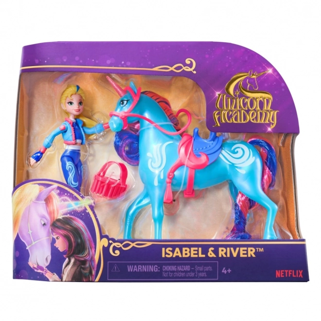 Figurki z Unicorn Academy 11 cm Isabel i River