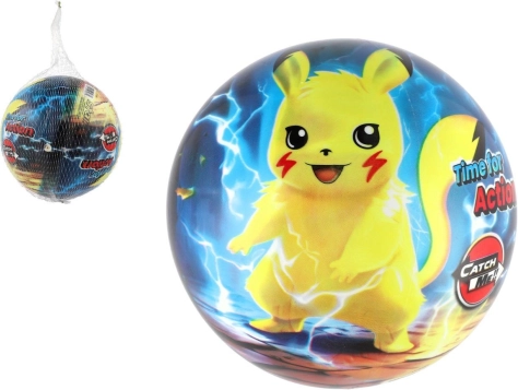 Nadmuchiwana piłka POKÉMON 23 cm w siateczce