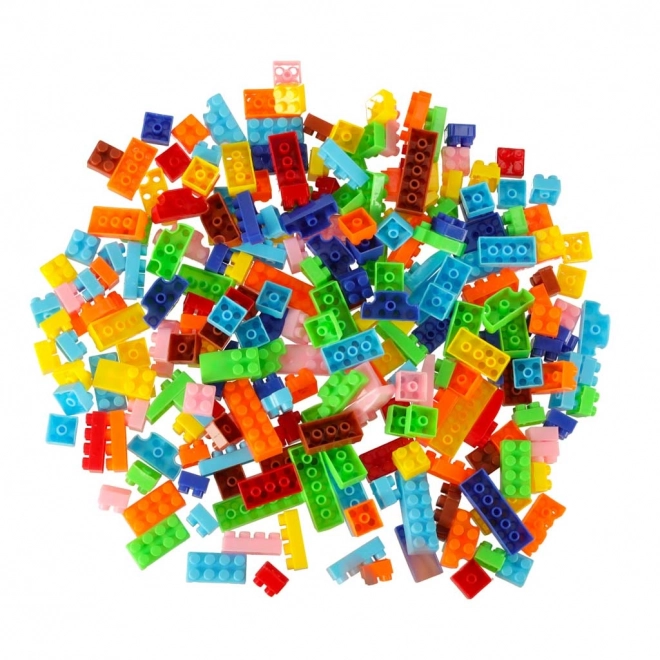 Plastikowe klocki konstrukcyjne 240 sztuk