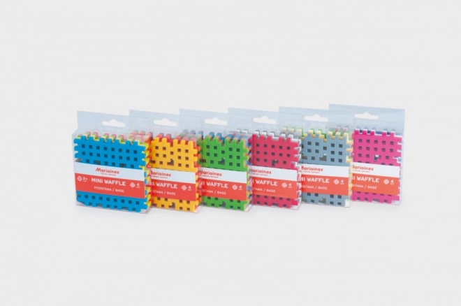 Klocki konstrukcyjne Mini Wafers Mini Base 4 sztuki