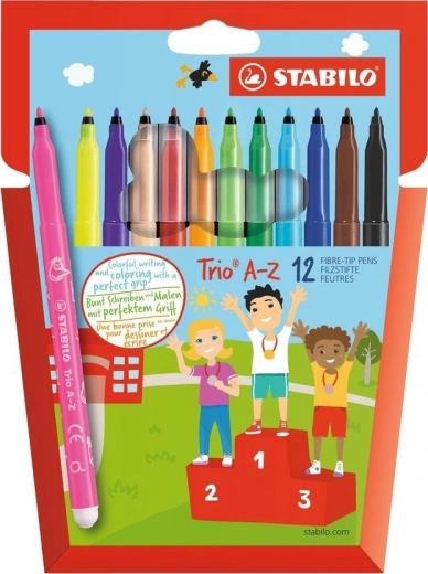 Stabilo Trio A-Z 12 Pisaków