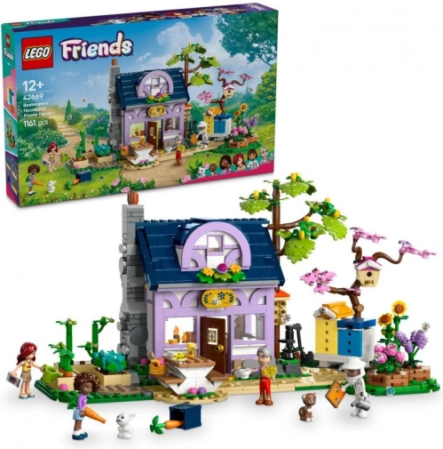 LEGO Friends 42669 Dom pszczelarzy i kwiatowy ogród