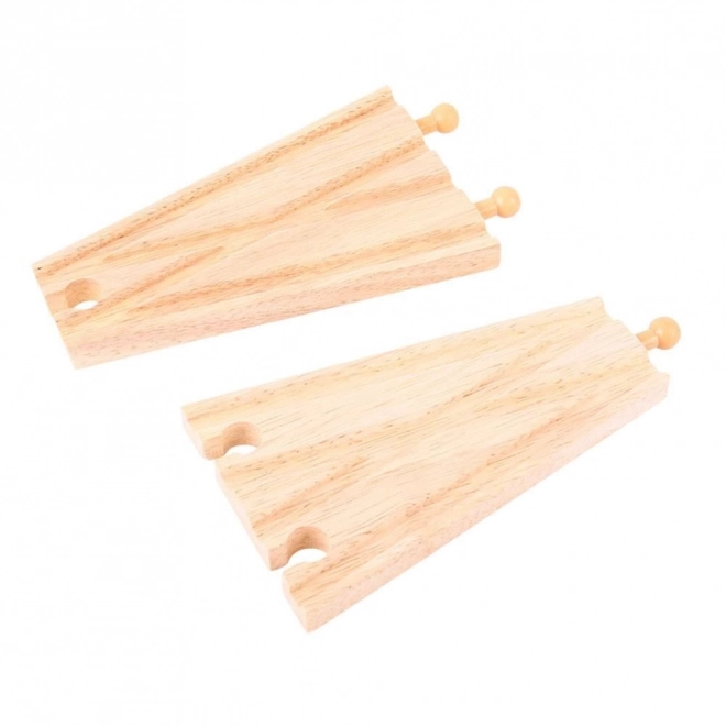 Bigjigs Rail Prosta zwrotnica 2 szt.