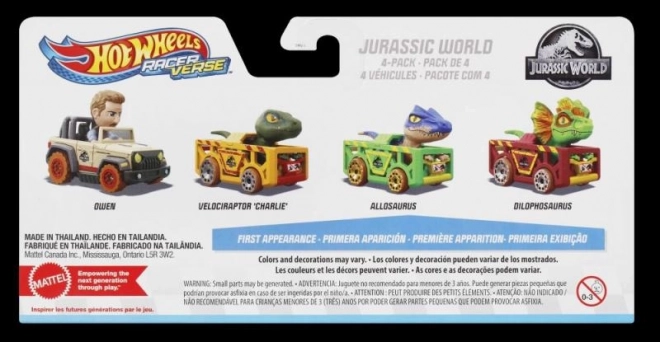Hot Wheels Racerverse zestaw samochodzików