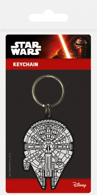 Gumowy brelok Star Wars Millennium Falcon