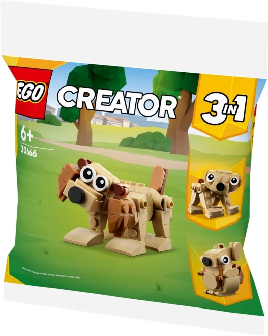 Unikalny piesek z LEGO