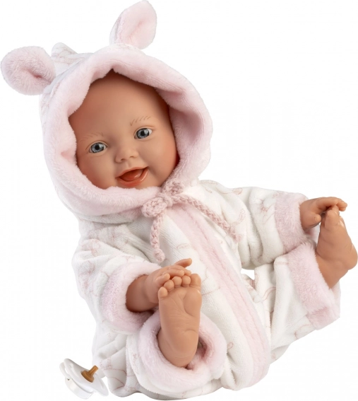 Llorens Little Baby realistyczna lalka niemowlę z miękkim materiałowym ciałem