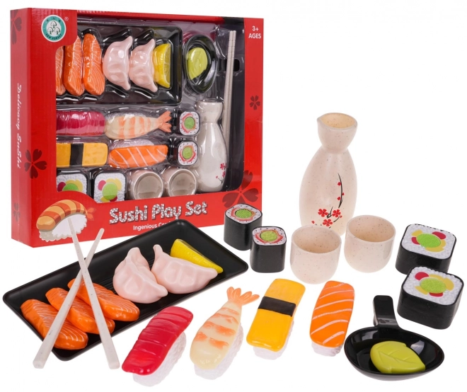 Bogaty zestaw sushi