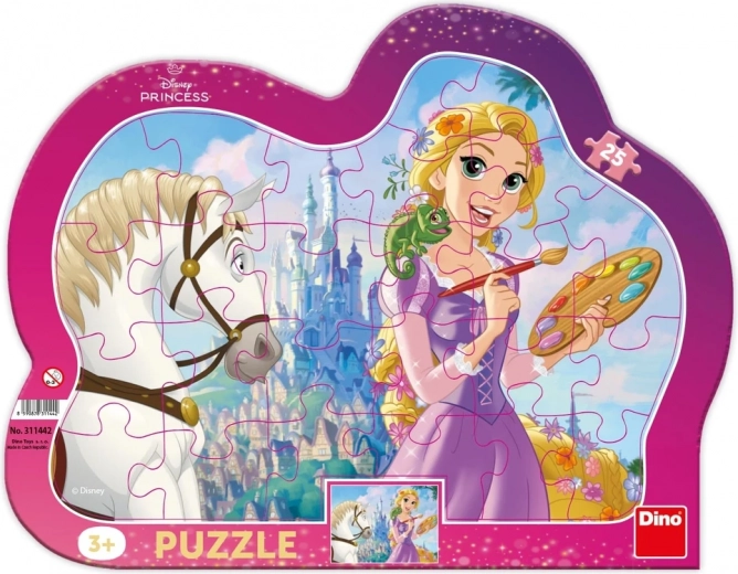 Puzzle Roszpunka 25 elementów