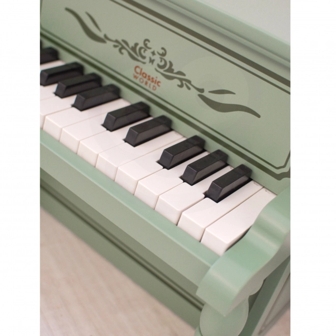 Drewniane pianinko Classic World z podręcznikiem