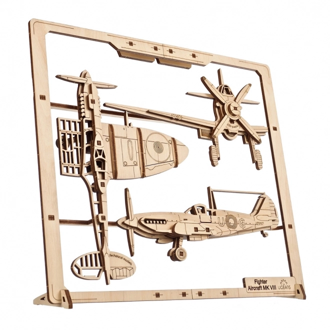 Ugears drewniane mechaniczne puzzle Myśliwiec