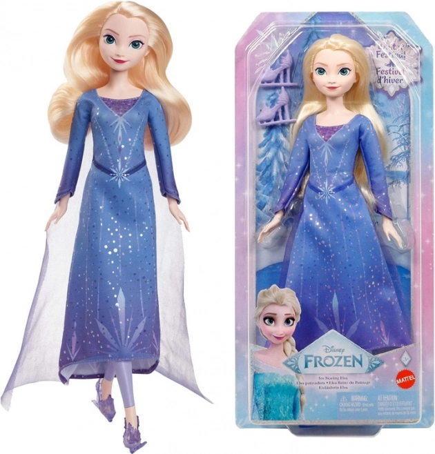 Lalka Disney Frozen Kraina Lodu Elsa na łyżwach