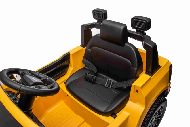 Dziecięcy elektryczny samochód Ford Ranger Lift żółty