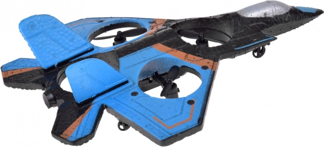 Quadcopter na zdalne sterowanie z diodami LED