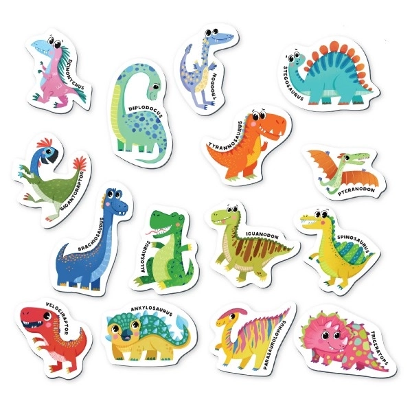 Magnetyczna gra Dinozaury