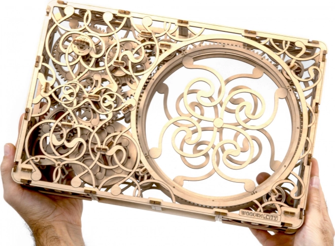 Mechaniczny obraz - drewniane 3D puzzle