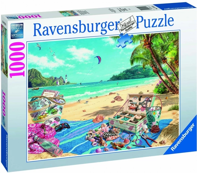 puzzle 1000 elementów kolekcja muszli Ravensburger