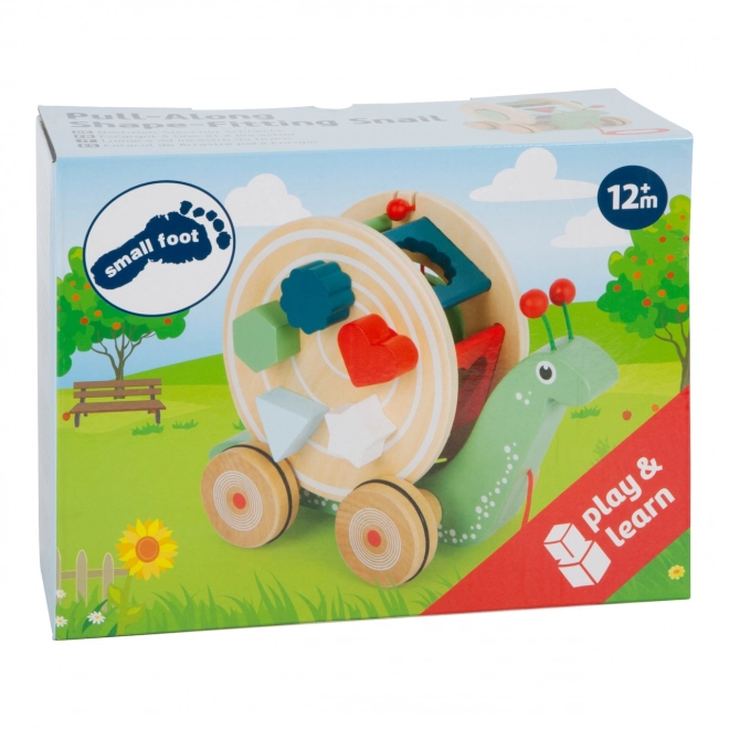 Small Foot Ciągnikowy motoryczny ślimak z kształtami