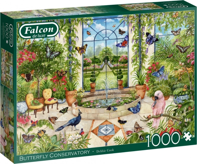 FALCON Puzzle Motyli szklarnia 1000 elementów