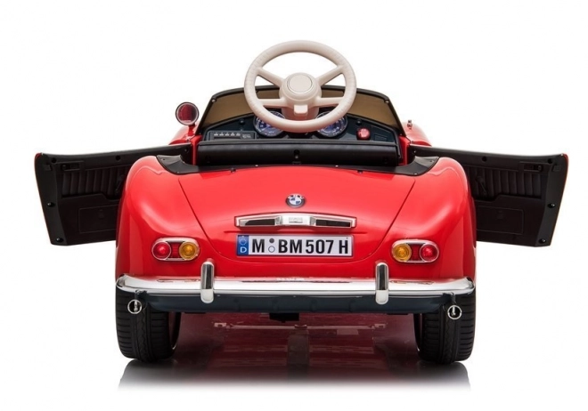 Auto na akumulator BMW Retro czerwone