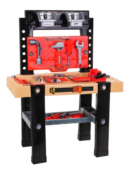 Dziecięcy stół warsztatowy Little DIY - 64 elementy