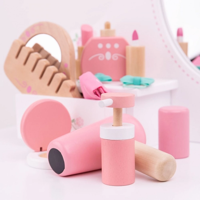 Bigjigs Toys Drewniany zestaw kosmetyczny