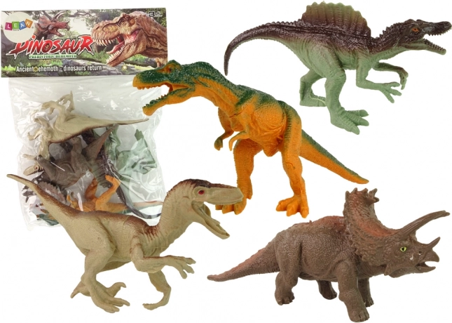Zestaw figurek zwierząt z Parku Dinozaurów 4 szt.