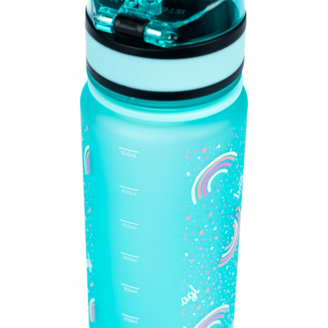 BAAGL Butelka tritanowa na picie Tęcza, 500 ml