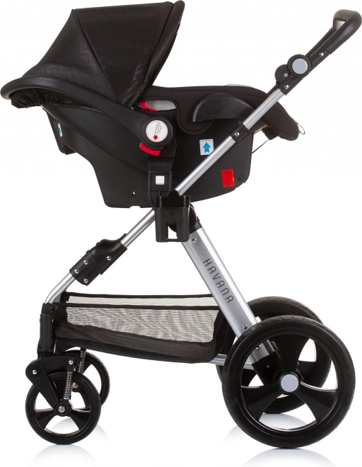CHIPOLINO Wózek podróżny HAVANA 2w1 Obsidian