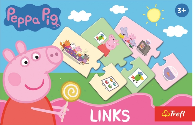 Gra układanka Świnka Peppa 14 par
