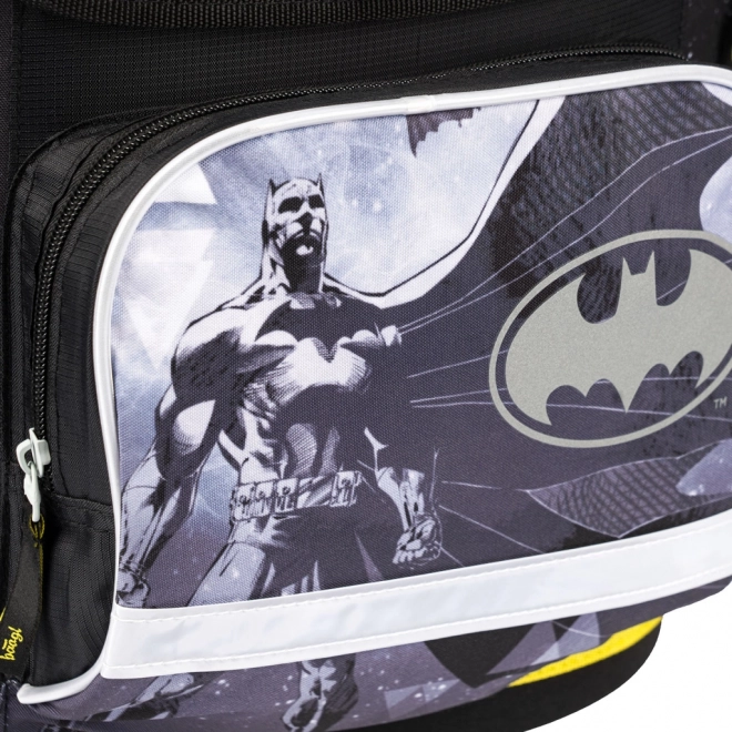 BAAGL 3 ZESTAW Ergo Batman Storm: tornister, piórnik, worek