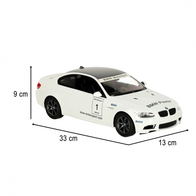 Rastar 48000 BMW M3 1:14 samochód zdalnie sterowany biały