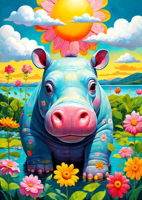Puzzle ENJOY słoneczny hipcio – 1000 elementów