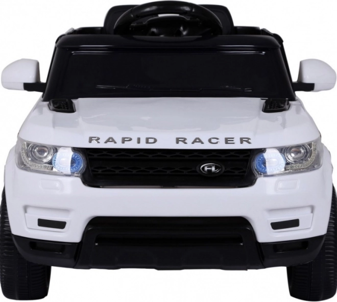 Elektryczne autko Land Rapid Racer – Białe