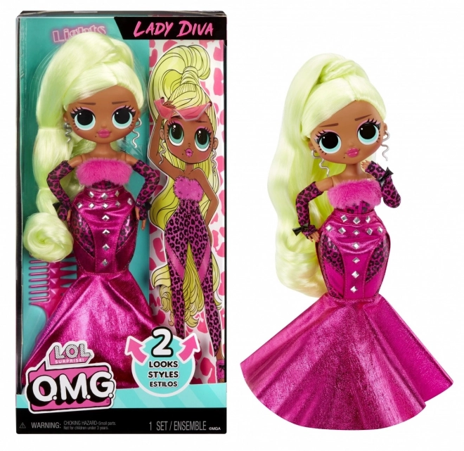 L.O.L. Surprise! OMG Duża siostra, 2 stroje – Lady Diva
