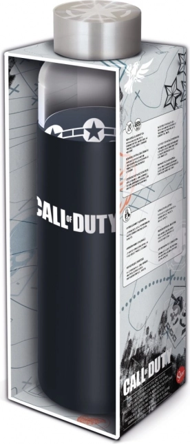 Szklana butelka z pokrowcem 585 ml – CALL OF DUTY