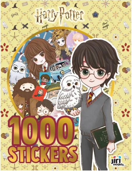 Zeszyt naklejkowy Harry Potter z 1000 naklejkami