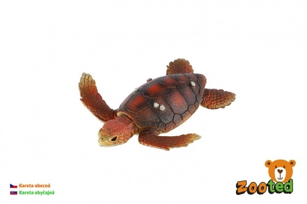 Kareta zwyczajna plastikowa 8 cm w woreczku